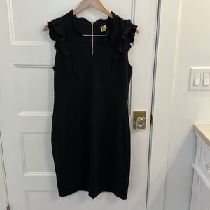 Perfect Little Black Dress! Stretchy fabric, EUC size 12